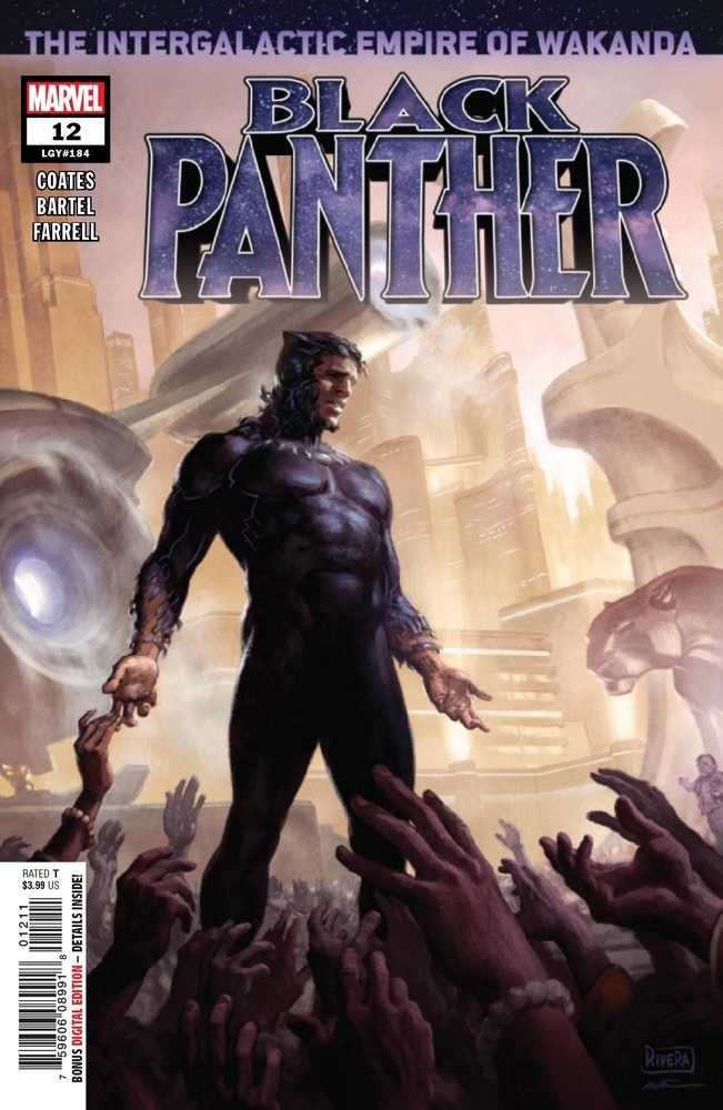 Black Panther #12 Paolo Rivera Main (Marvel 2019)
