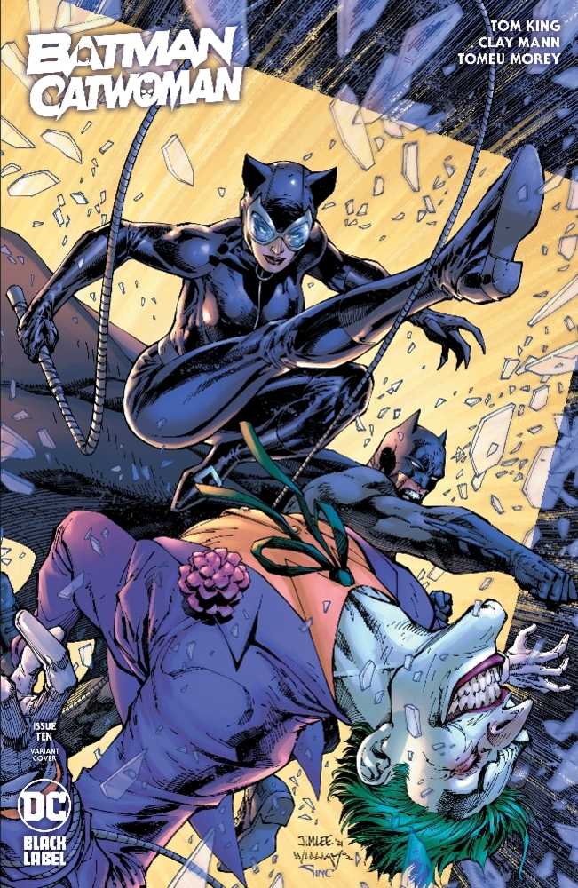 Batman Catwoman #10 (Of 12) Cover B Jim Lee Variant DC Comics 2022