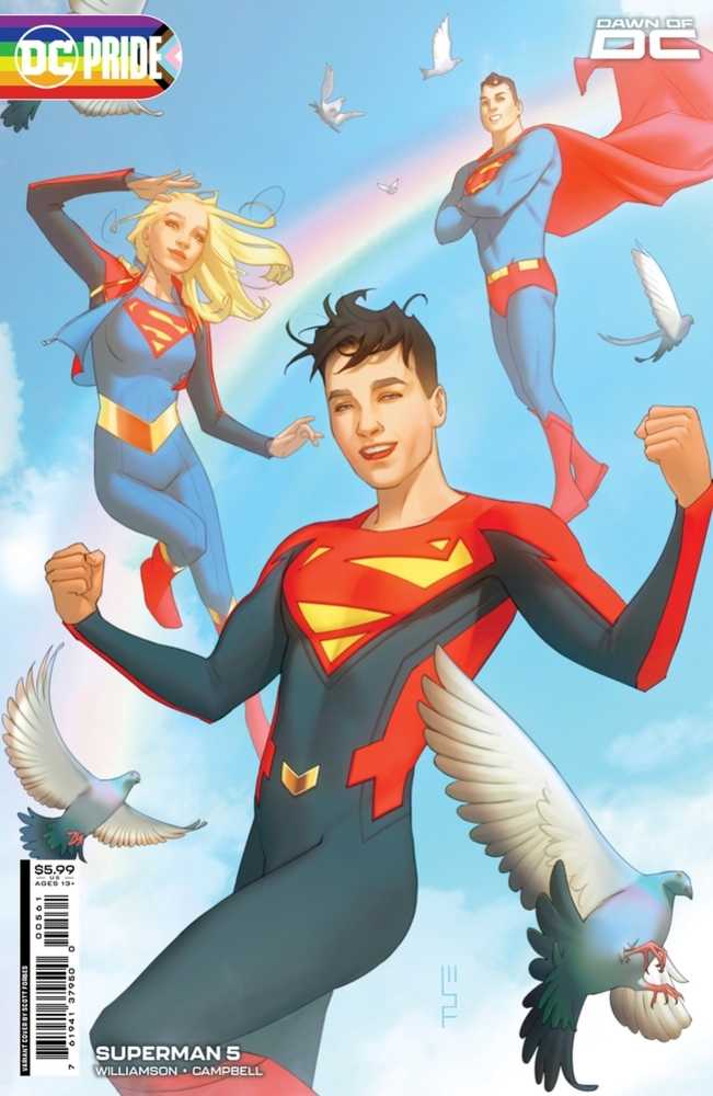 Superman #5 Cover D W Scott Forbes DC Pride (DC Comics 2024)