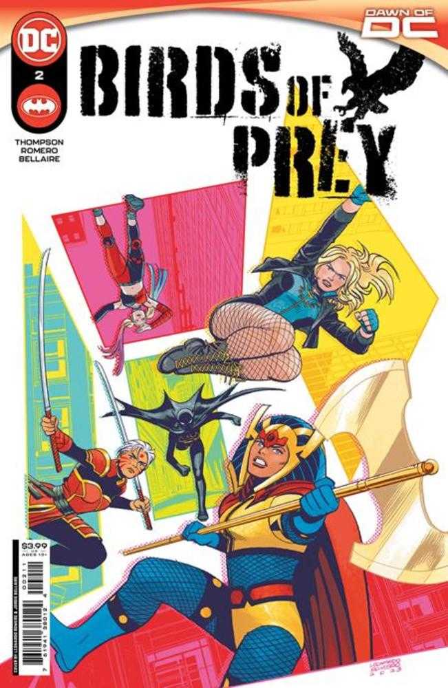 Birds Of Prey #2 Cover A Leonardo Romero (DC Comics 2024)