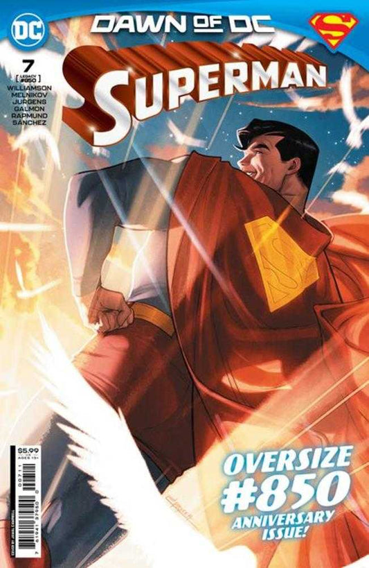 Superman #7 Cover A Jamal Campbell (#850) (DC Comics 2024)