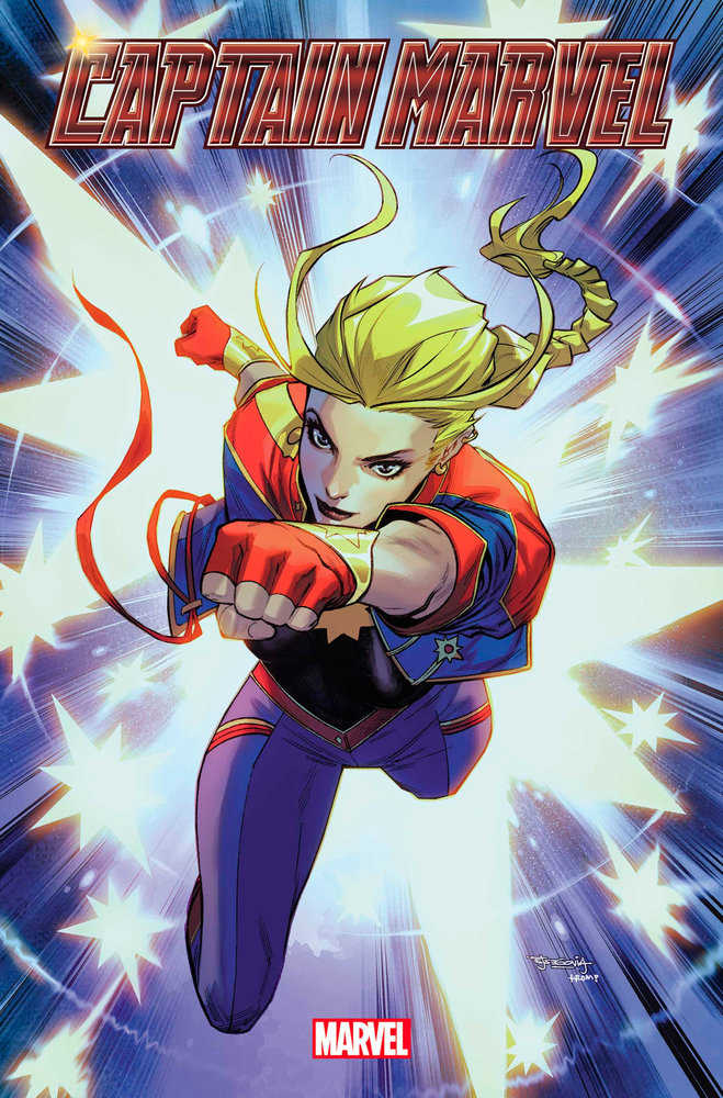 Captain Marvel #1 Stephen Segovia Main Cover Marvel Comics 2024