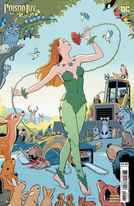 Poison Ivy #22 Cover C R Kikuo Johnson (DC Comics 2024)