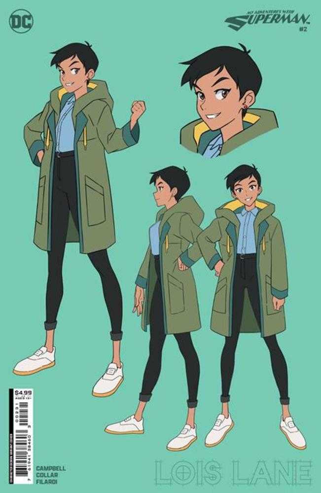 My Adventures With Superman #2 (Of 6) Cover C Character Design Variant (2024)