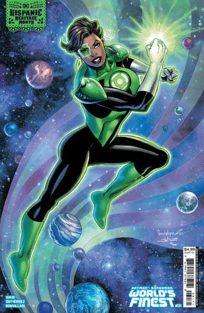 Batman Superman Worlds Finest #31 Cover E Jose Luis Hispanic Heritage Month