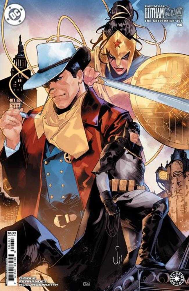 Batman Gotham By Gaslight The Kryptonian Age #6 Cover C Edwin Galmon
