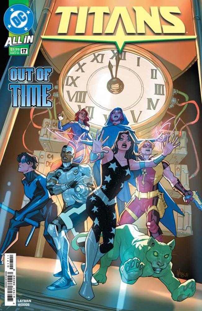 Titans #17 Cover A Pete Woods (DC Comics 2024)