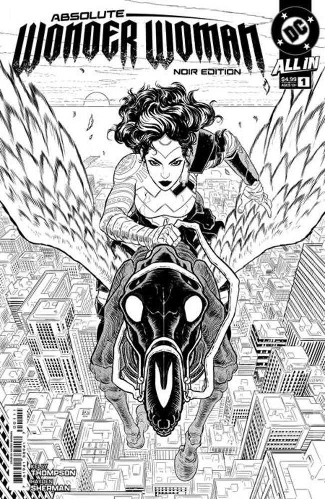 Absolute Wonder Woman Noir Edition #1 Cover A Hayden Sherman (11/27/2024)