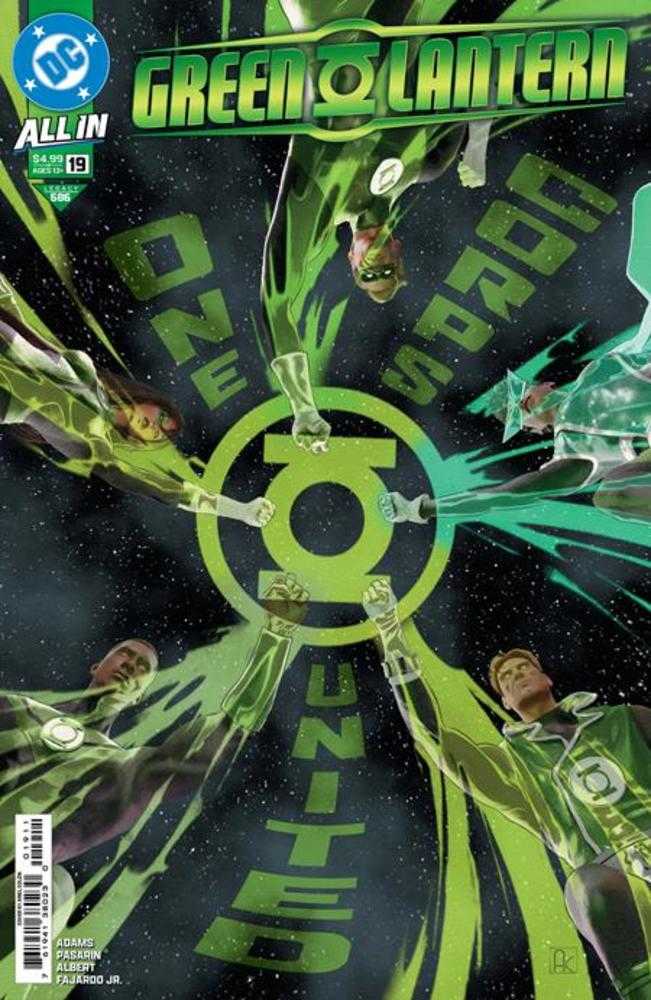 Green Lantern #19 Cover A Ariel Colon DC Comics
