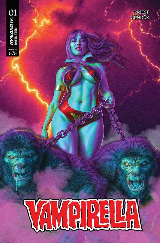 Vampirella (2025) #1 Cover ZB Mark Spears Purple Rain