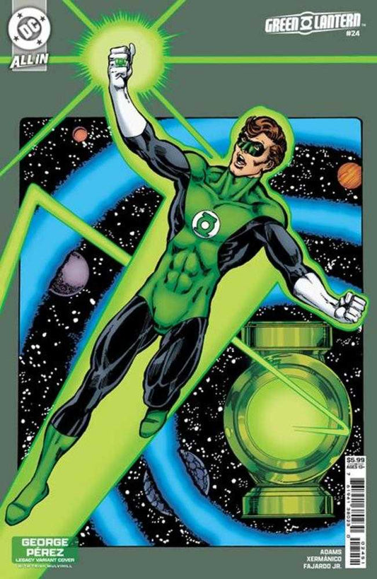 Green Lantern #24 Cover D George Perez Legacy Card Stock (2025)