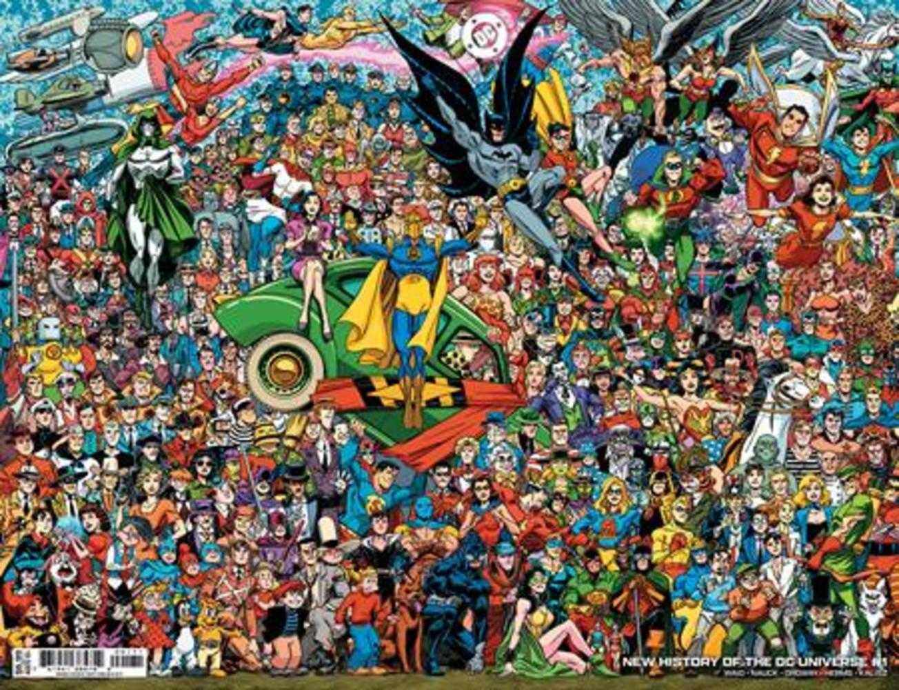 New History Of The DC Universe #1 Cover D Scott Koblish Wraparound (06/25/25)