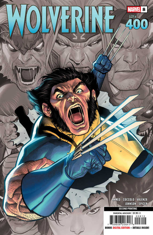 Wolverine #8 Martin Coccolo 2nd Print Variant (06/04/25)