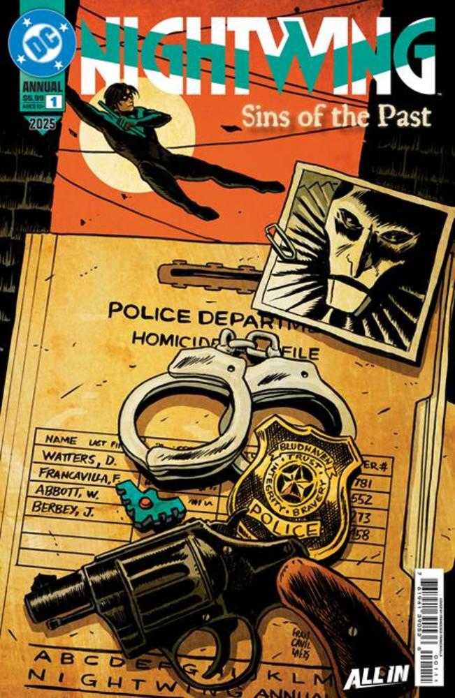 Nightwing 2025 Annual #1 (One Shot) Francavilla Main (07/30/25)