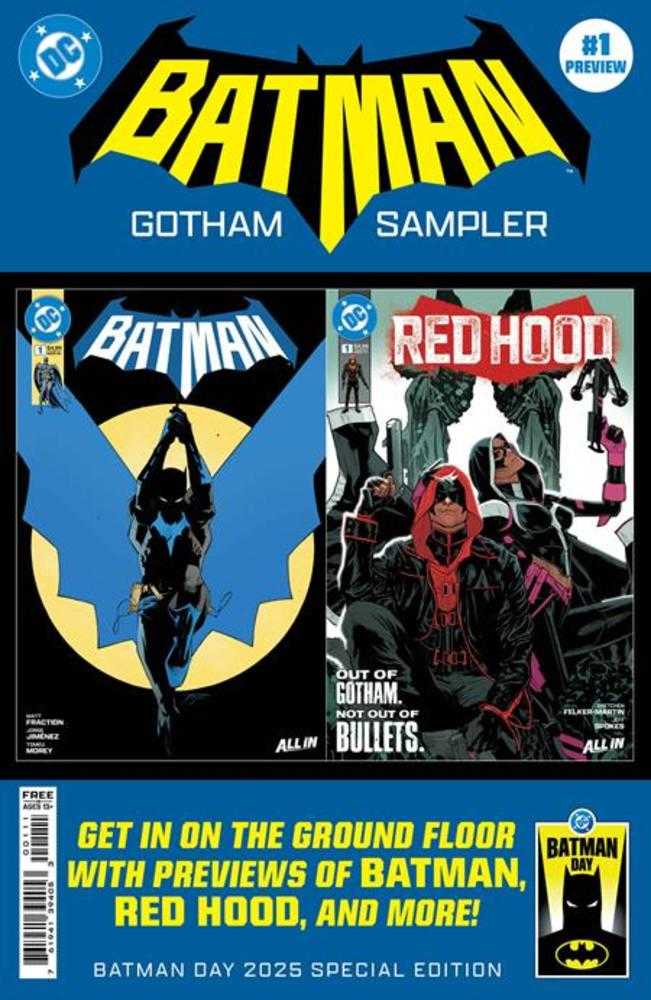 Batman Day 2025 Batman Gotham Sampler - Recalled Red Hood (PRESALE 09/20/25)