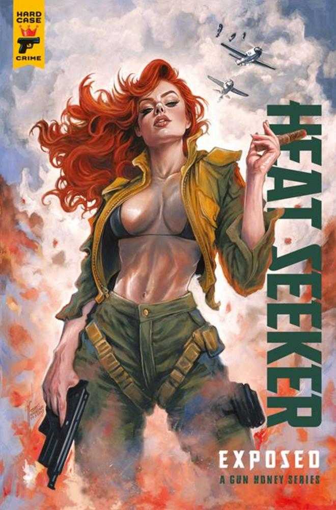 Heat Seeker Exposed A Gun Honey Series#1 Cvr O SDCC Exclusive Tehani Foil LTD500