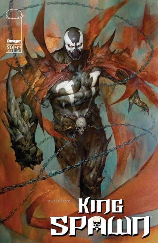 King Spawn #50 Cover B Puppeteer Lee Connecting (PRESALE 10/15/25)