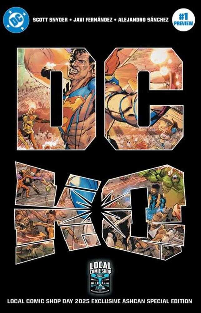 DC K.O. Ashcan #1 2025 LCSD Exclusive Cover Set Fernandez (PRESALE 09/27/25)