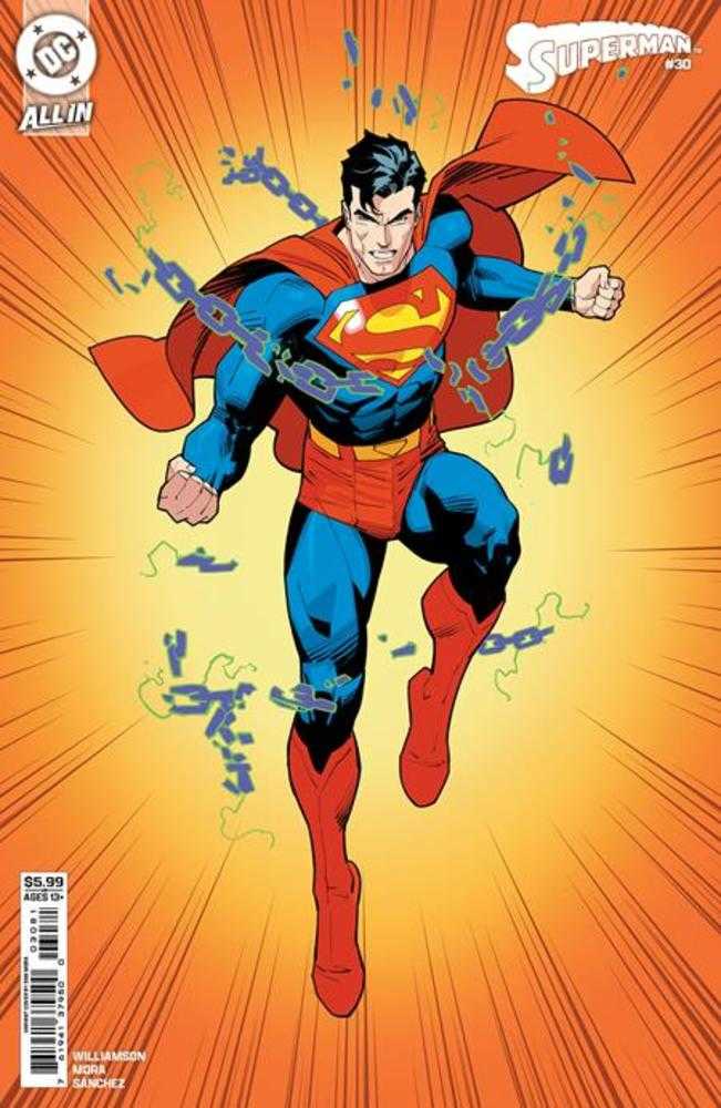 Superman #30 Cover H Dan Mora Corner Box (PRESALE 09/24/25)