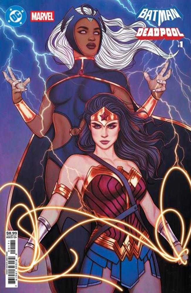 DC/Marvel Batman/Deadpool #1 CVR H Frison Wonder Woman Storm (PRESALE 11/19/25)