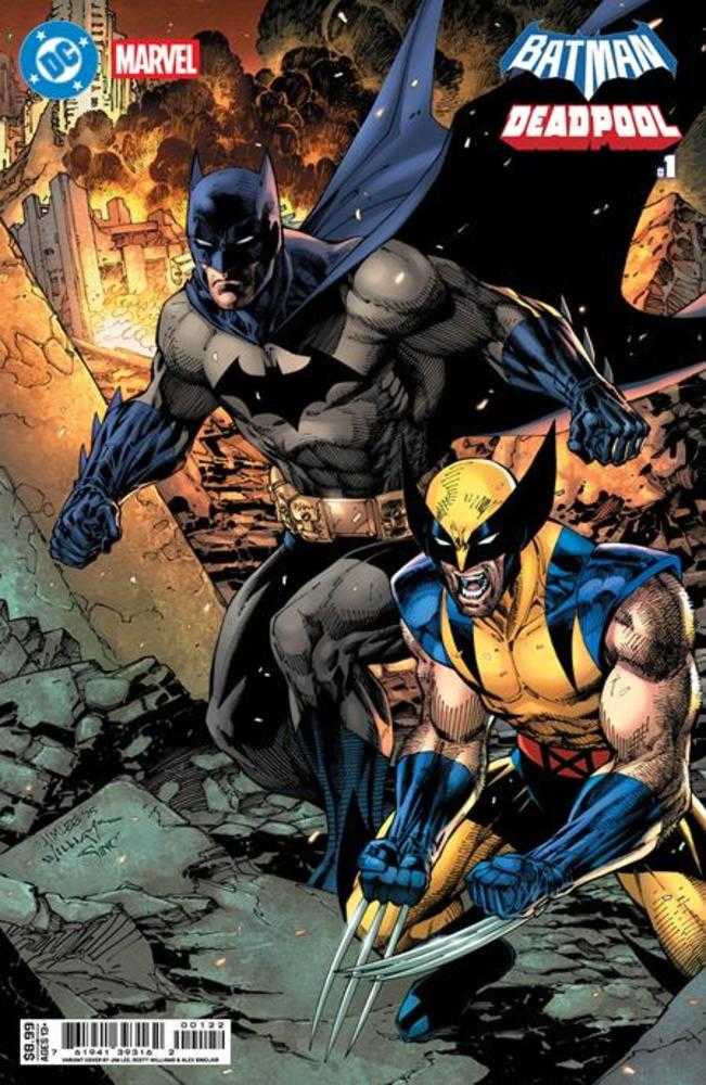 DC/Marvel Batman/Deadpool #1 CVR K Jim Lee Batman Wolverine (PRESALE 11/19/25)
