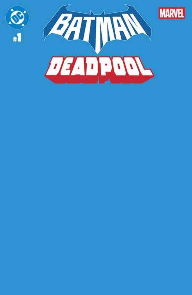 DC/Marvel Batman/Deadpool #1 CVR U Blue Blank (PRESALE 11/19/25)