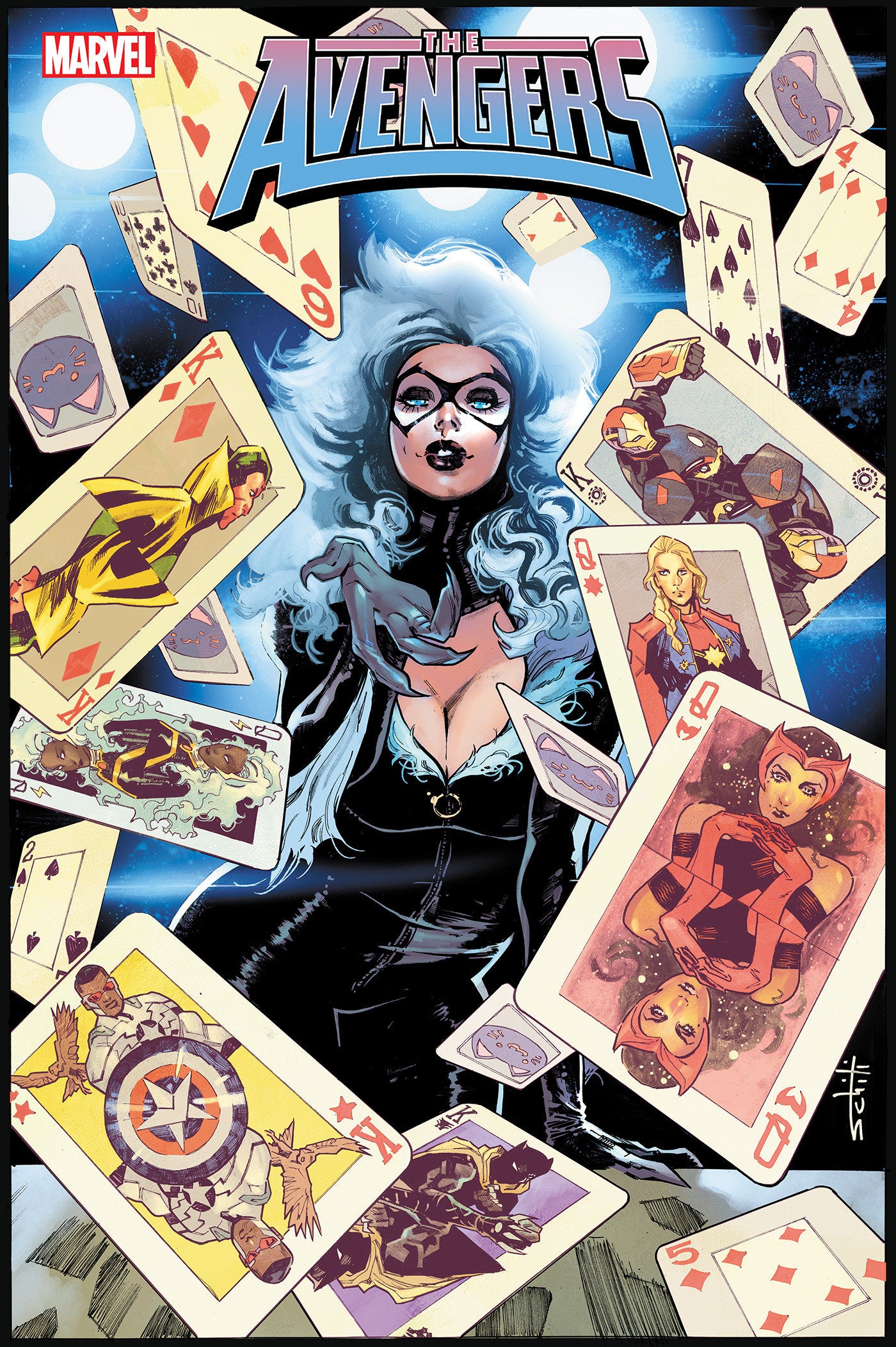 Avengers #22 Valerio Schiti Main Cover (Marvel Comics 2025)