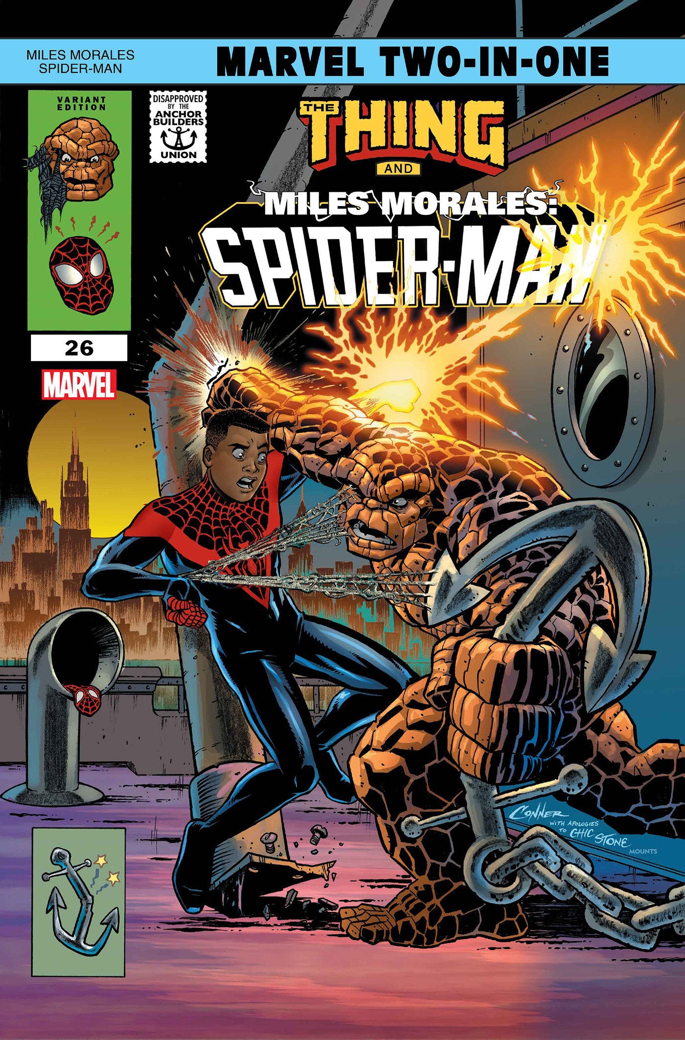 Miles Morales: Spider-Man #26 Amanda Conner Two-In-One (Marvel 2024)