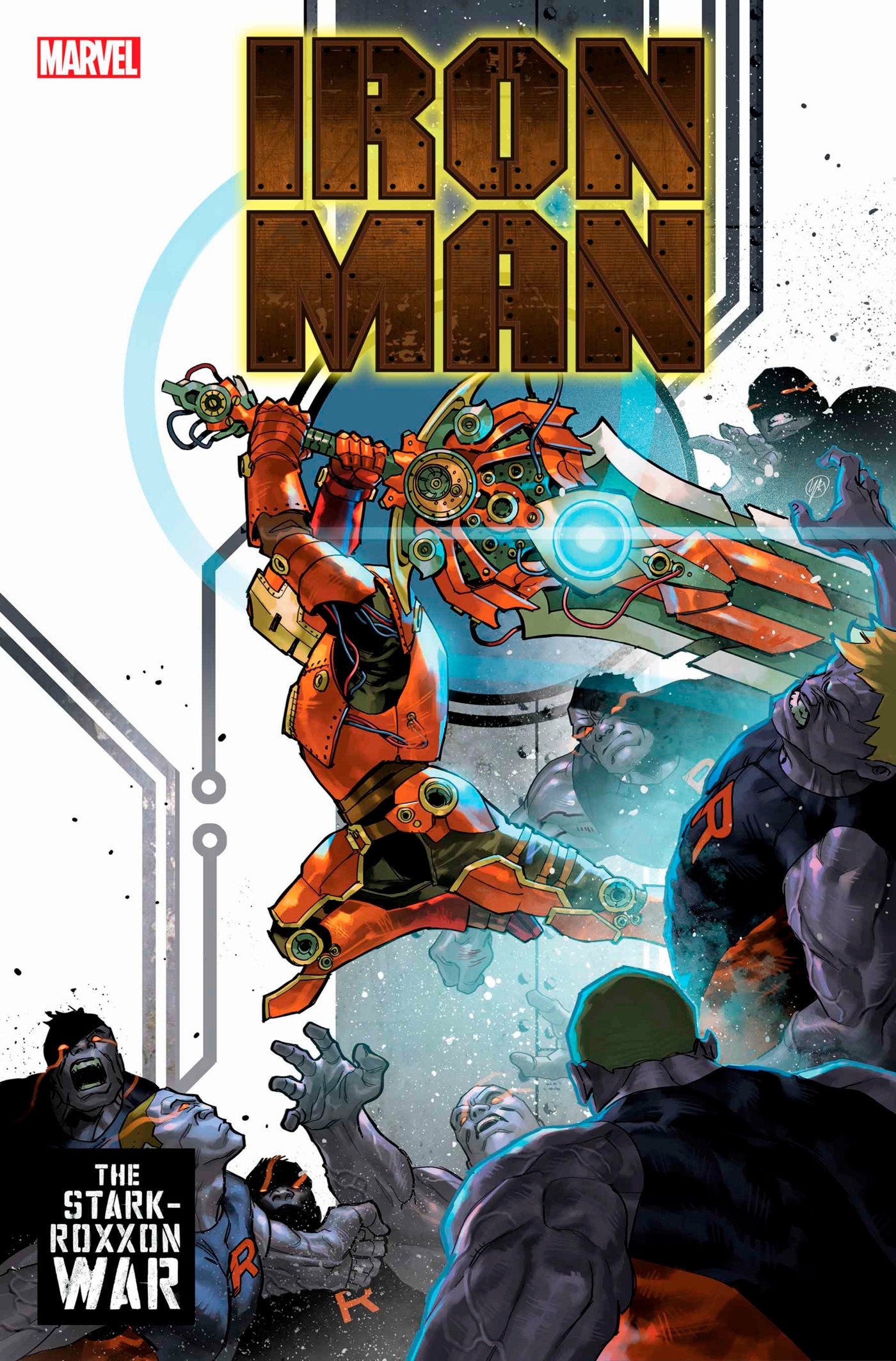 Iron Man #3 Main Cover Roxon War PT 3 Marvel Comics 2025