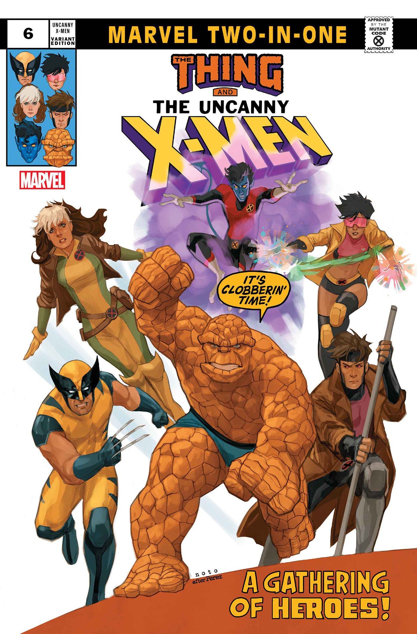 Uncanny X-Men #6 Phil Noto Marvel Two In One (11/27/24)