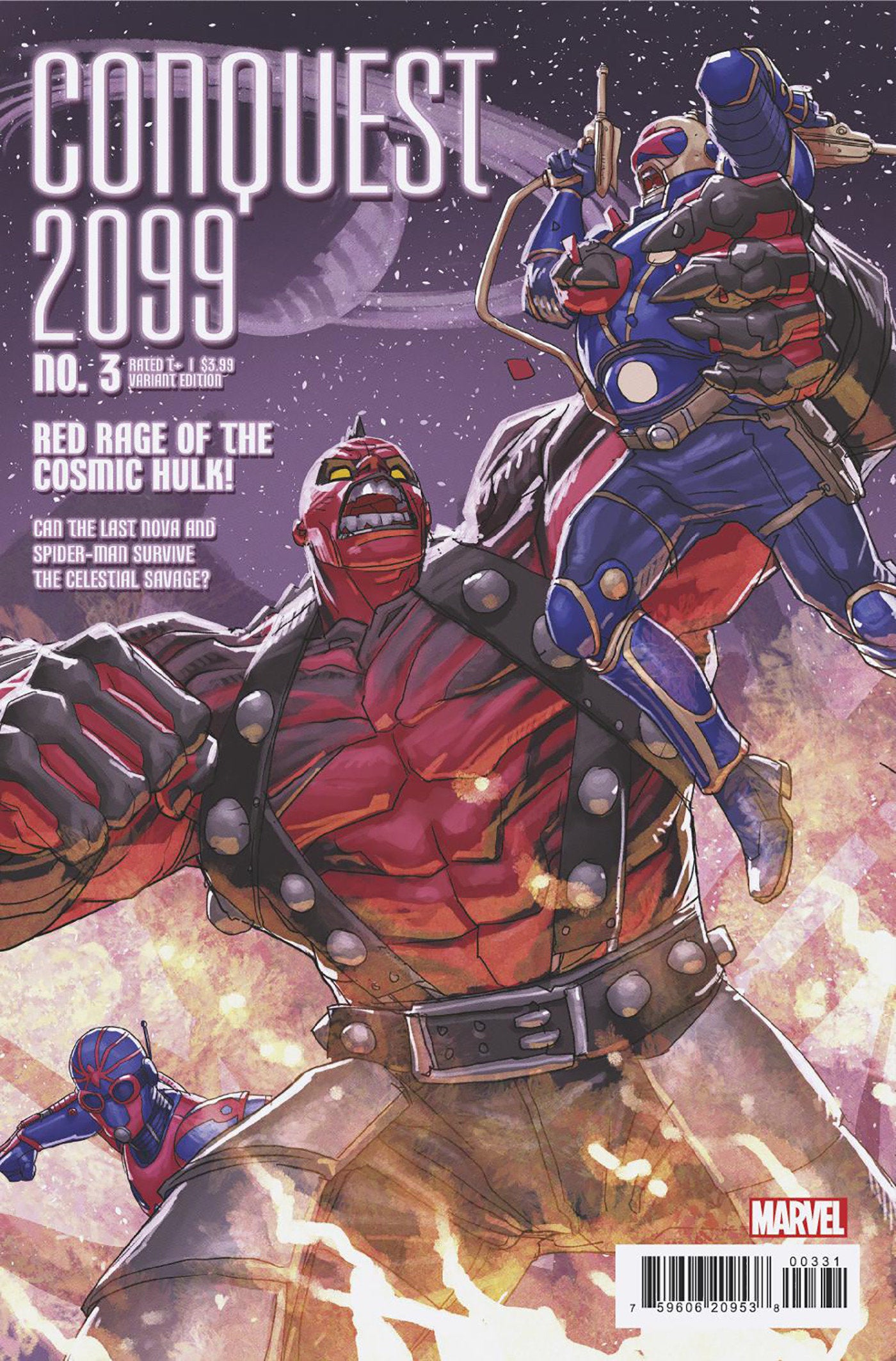 Conquest 2099 #3 Pete Woods Variant 2024