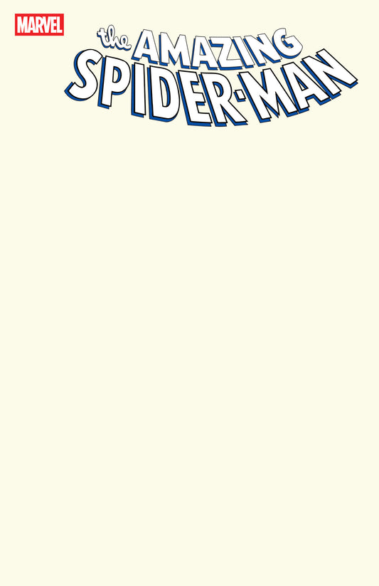 Amazing Spider Man #1 Blank Cover (04/09/25)