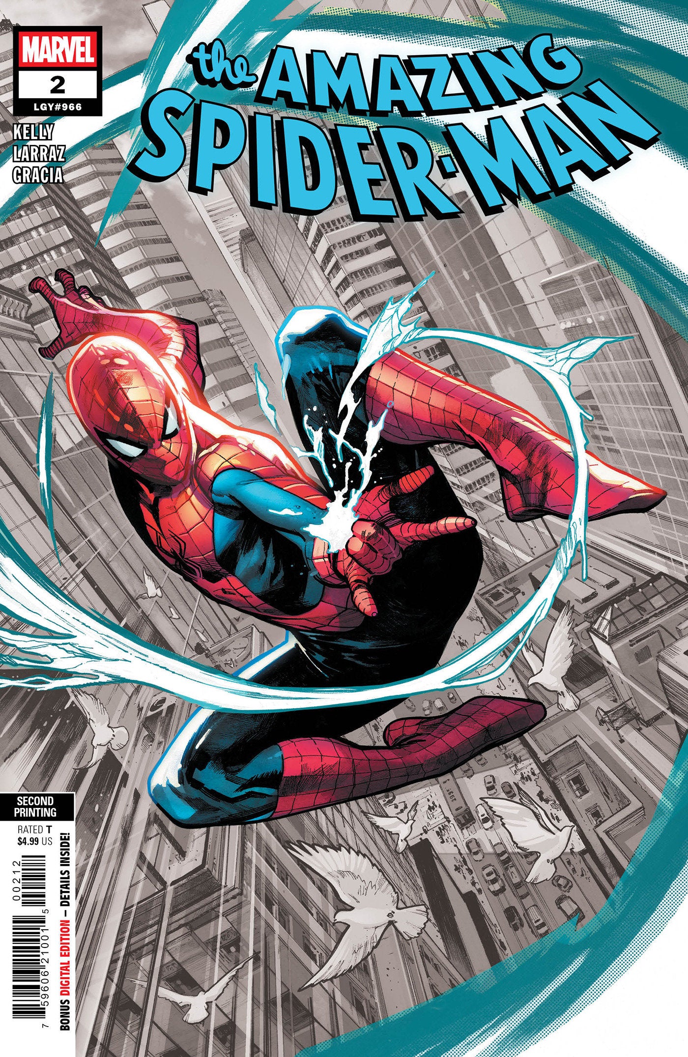 Amazing Spider-Man #2 Pepe Larraz 2nd Print Variant (06/11/25)