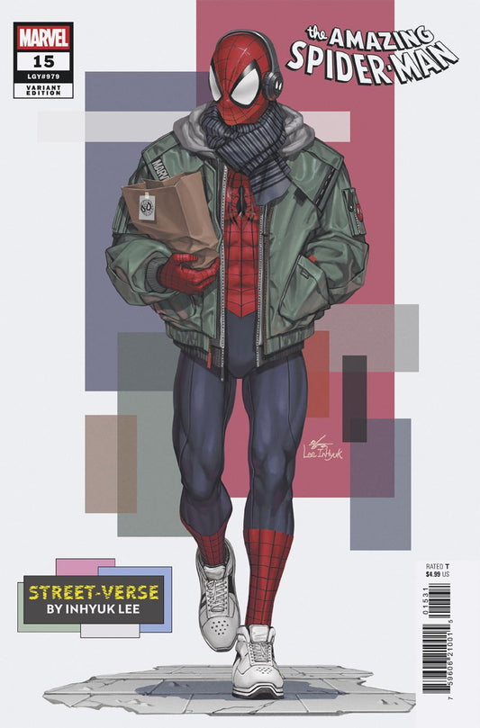 Amazing Spider Man #15 Inhyuk Lee Street Verse (PRESALE 11/05/25)