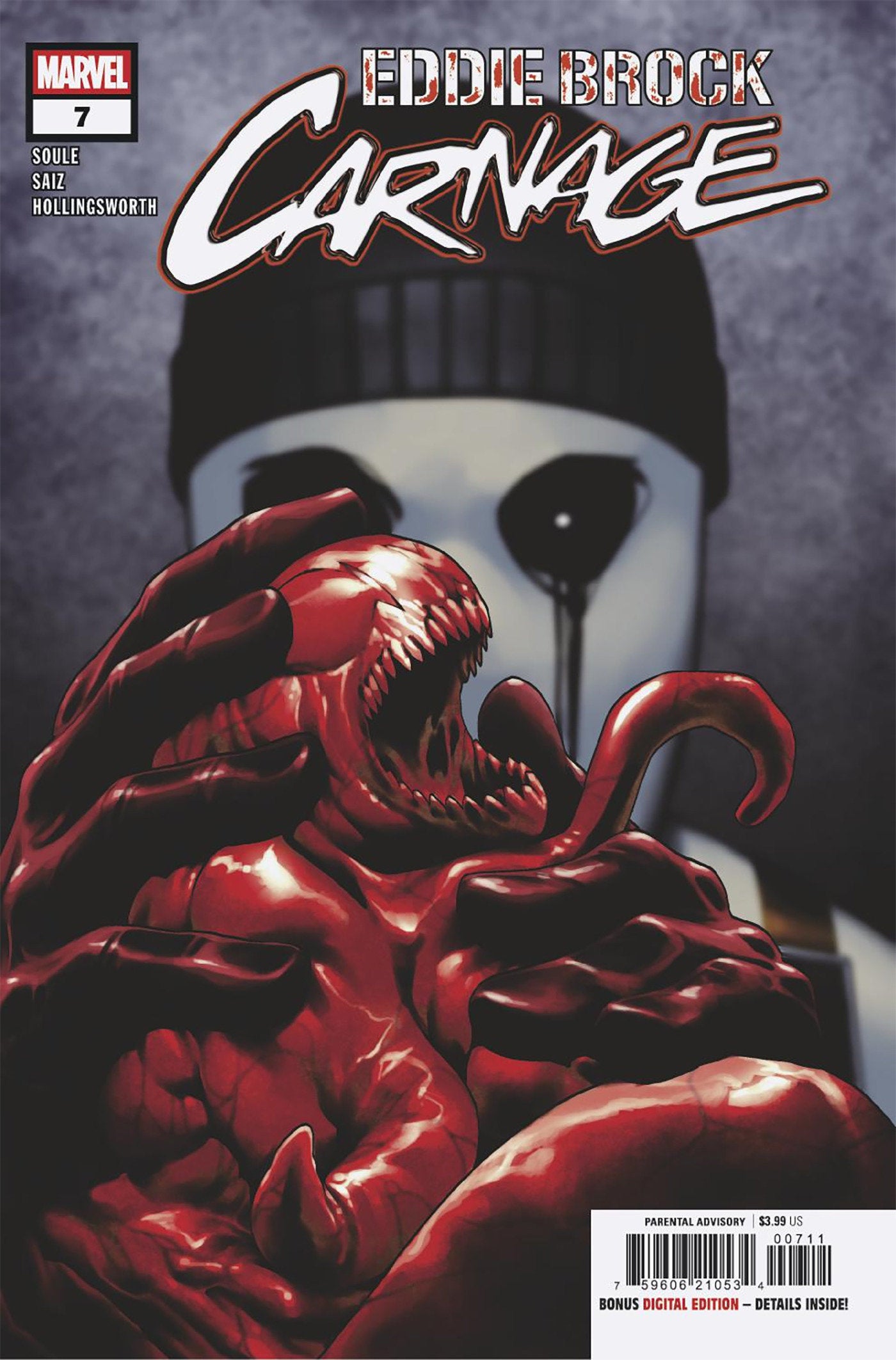 Eddie Brock: Carnage #7 Jesus Saiz Main (08/13/25)