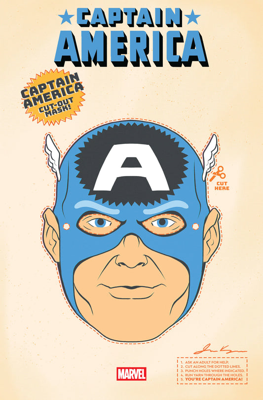 Captain America #3 Retro Halloween Mask (09/10/25)