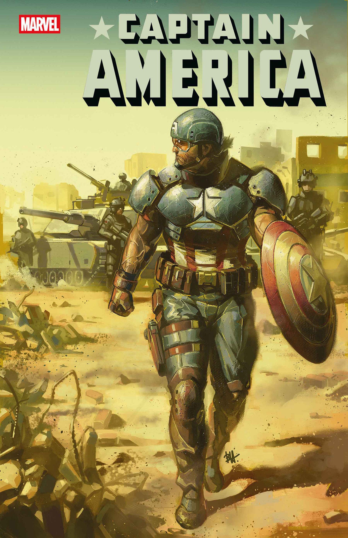 Captain America #4 Ben Harvey Main (10/15/25)