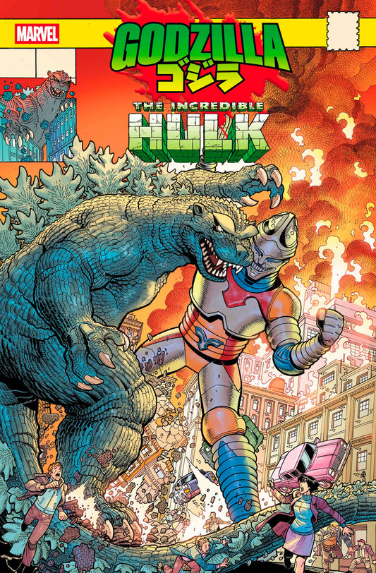 Godzilla vs. Hulk #1 Nick Bradshaw Monster Homage (04/16/25)