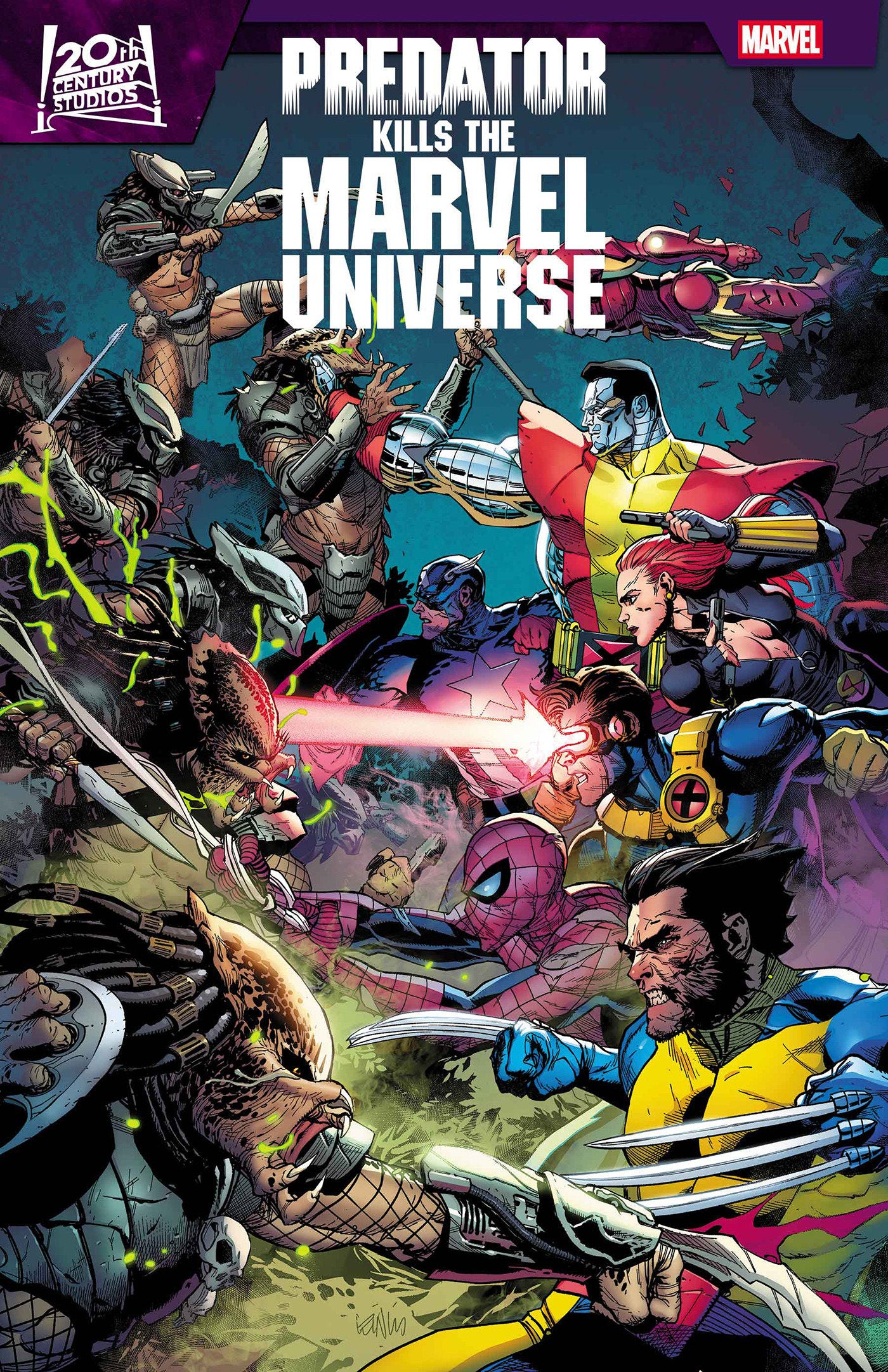 Predator Kills The Marvel Universe #2 Leinil Yu Main Cover (PRESALE 09/17/25)