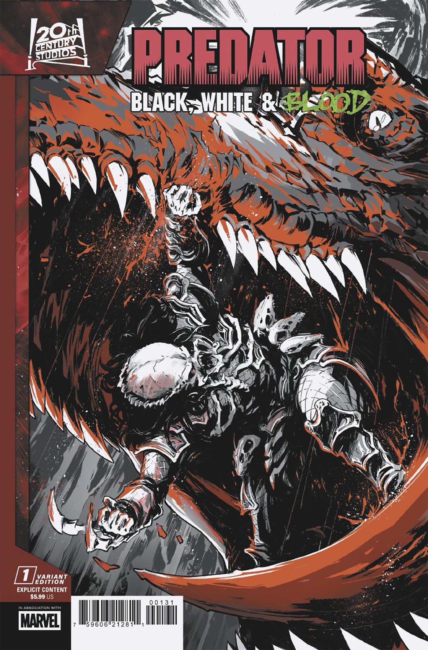 Predator: Black, White & Blood #1 Paolo Villanelli (07/09/25)