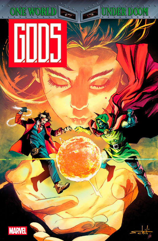 G.O.D.S.: One World Under Doom #1 Valerio Schiti Main (07/30/25)