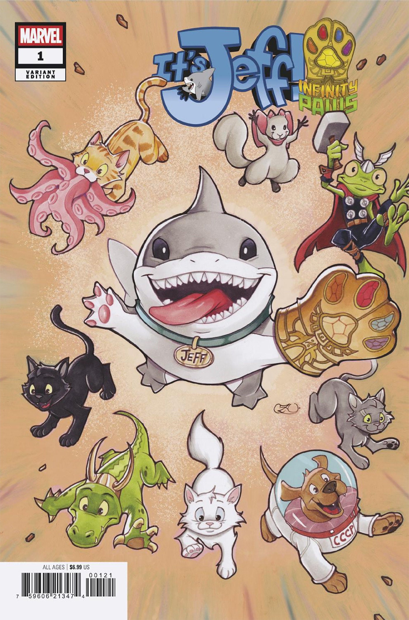 It's Jeff: Infinity Paws #1 Chrissie Zullo Variant (07/09/25)