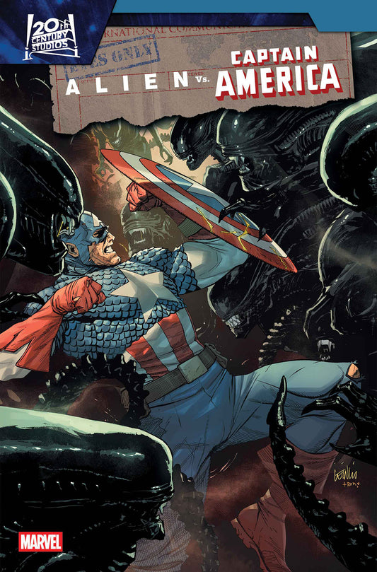 Alien vs. Captain America #1 Leinil Yu Main (PRESALE 11/05/25)
