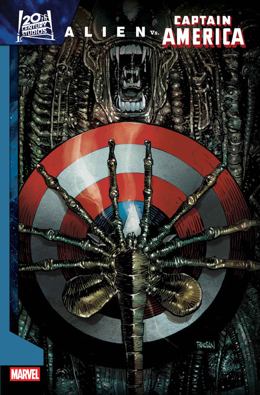 Alien vs. Captain America #1 Dan Panosian Foil (PRESALE 11/05/25)