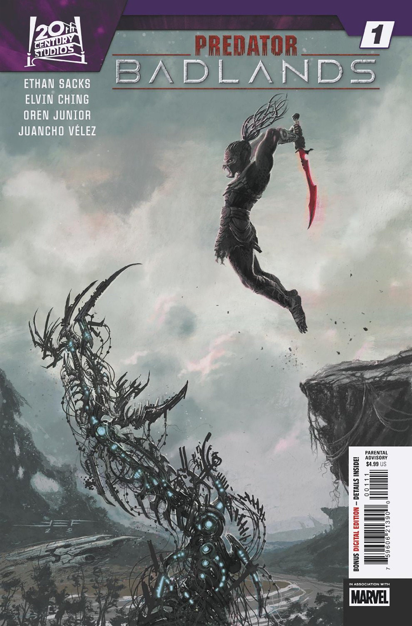 Predator: Badlands #1 Juan Ferreyra Main (PRESALE 11/12/25)