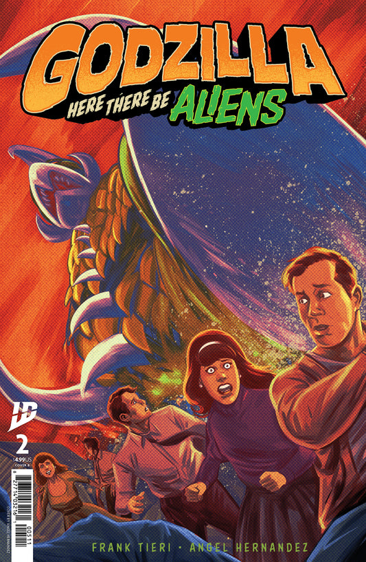 Godzilla: Here There Be Aliens #2 Cover B (Hernandez) (07/09/25)