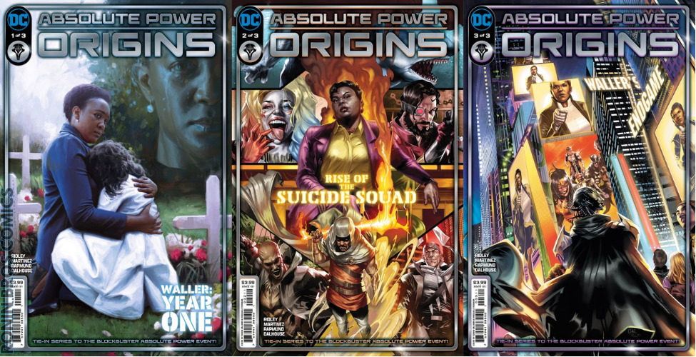 Absolute Power Origins #1-3 Complete Set DC Comics 2024