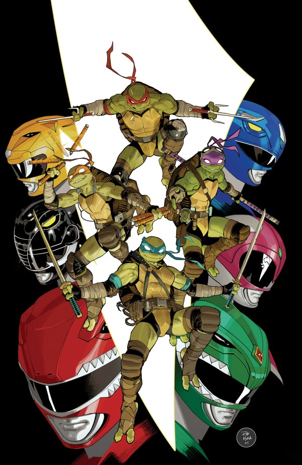 Mighty Morphin Power Rangers/ TMNT III #1 O Unlock Virgin (08/13/25)