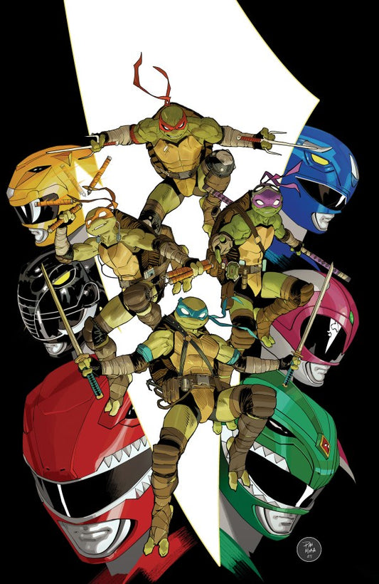Mighty Morphin Power Rangers/ TMNT III #1 O Unlock Virgin (08/13/25)
