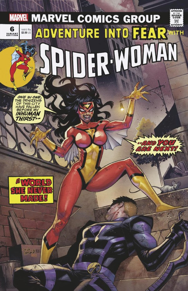 Spider Woman #6 Belen Ortega Vampire (04/17/25)